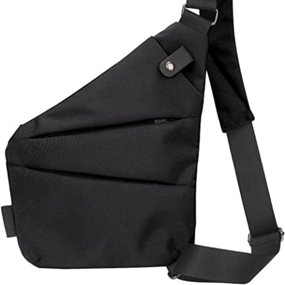 Vevogem New Personal Flex Bag-Fashion Anti-thief Slim Sling Bag, Side Crossbody